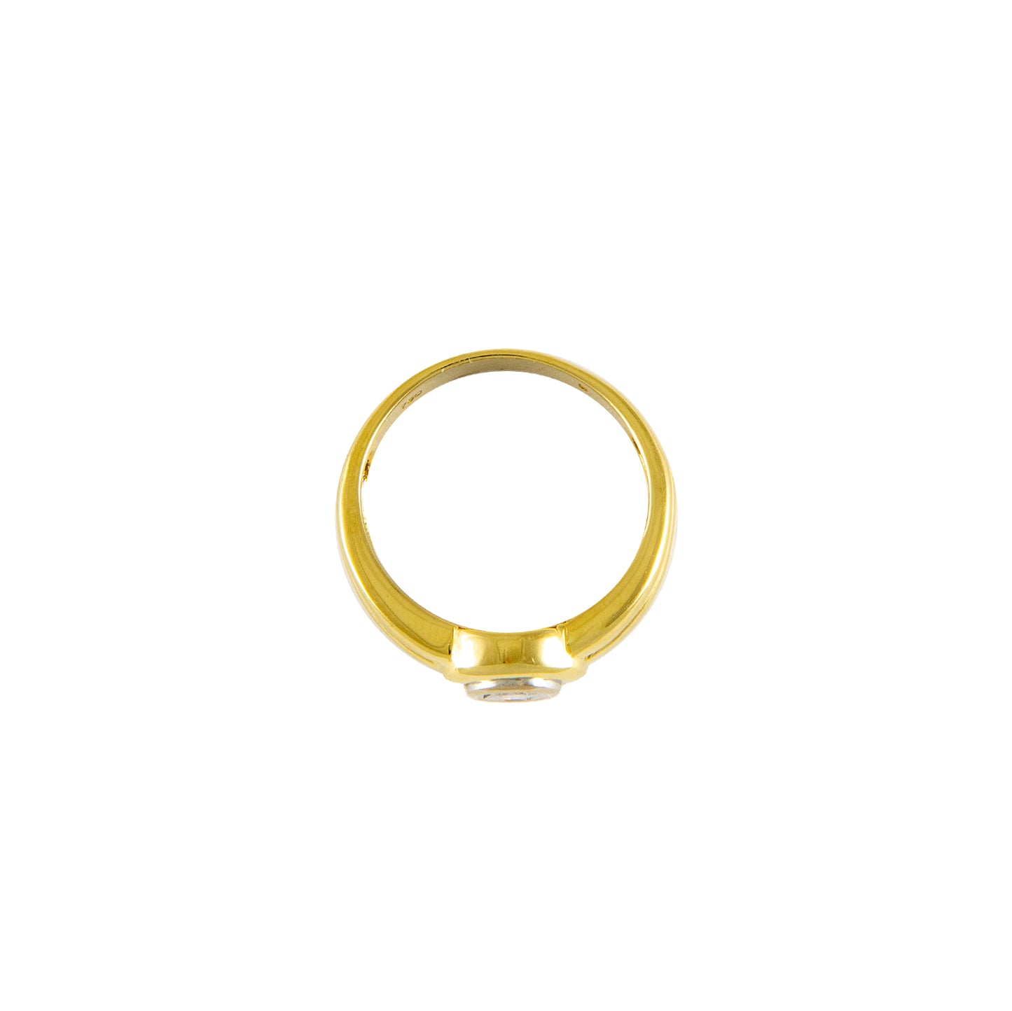 Diamant Ring Gelbgold 750 18K Damenschmuck Verlobungsring Damenring