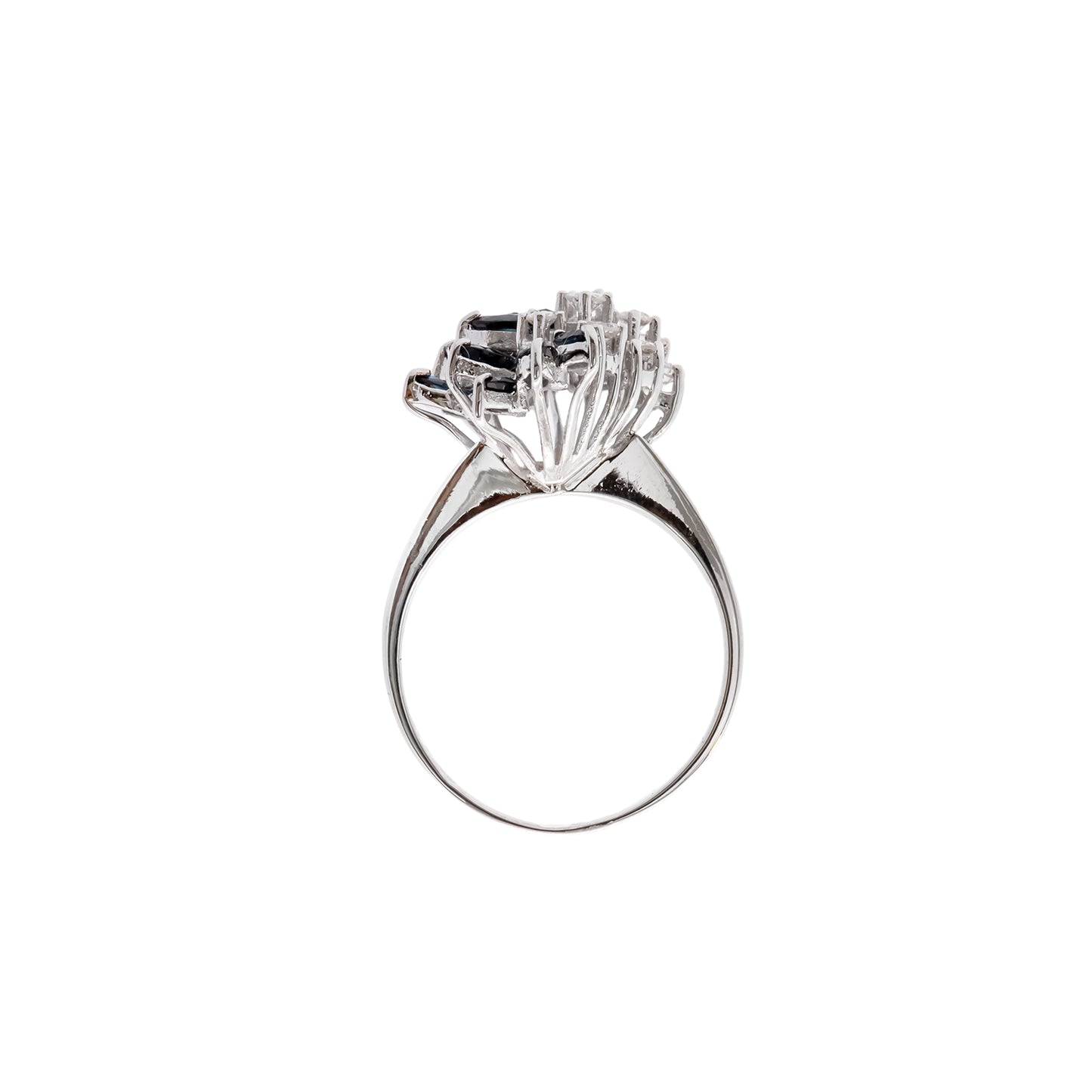 Exklusiver Cocktailring mit Spinell