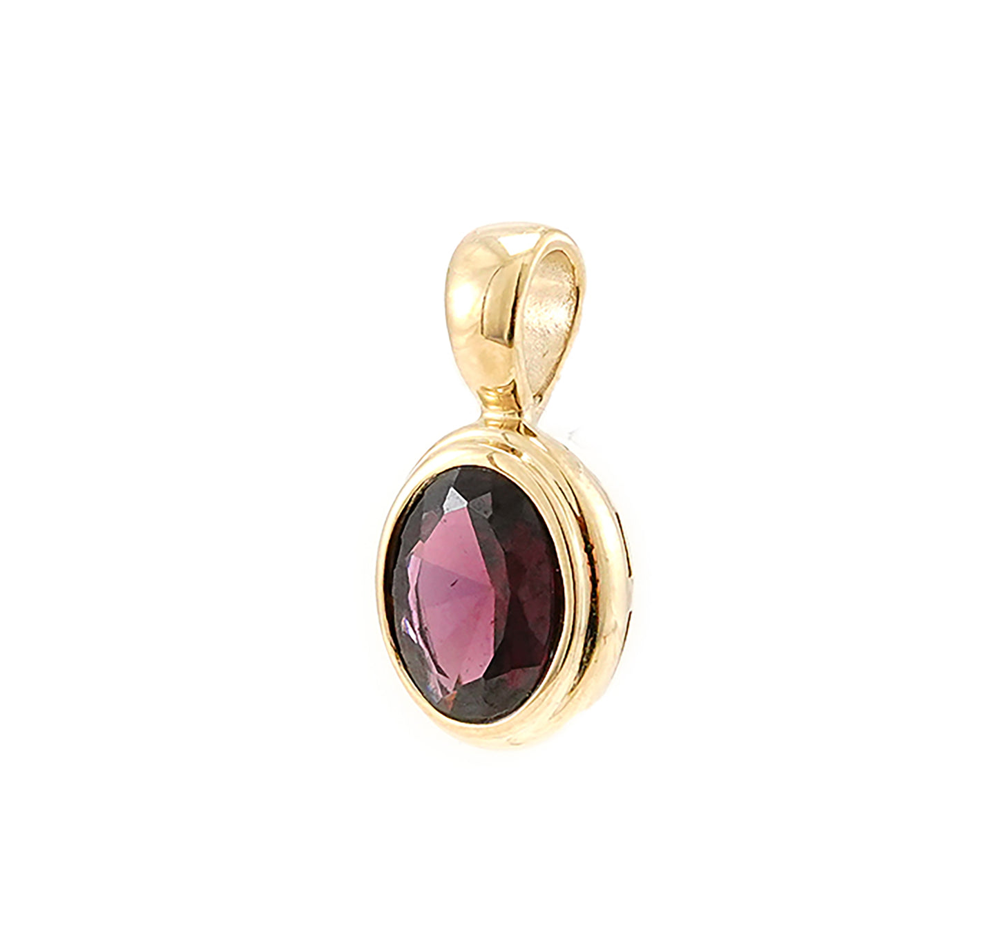 Goldanhänger mit Amethyst Gelbgold 375 9K Set Damenschmuck Kettenanhänger pendant