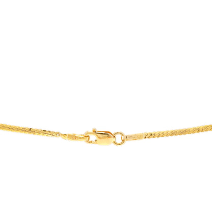Diamantcollier Gelbgold 585 Gold 14K Damenschmuck Goldkette diamond necklace