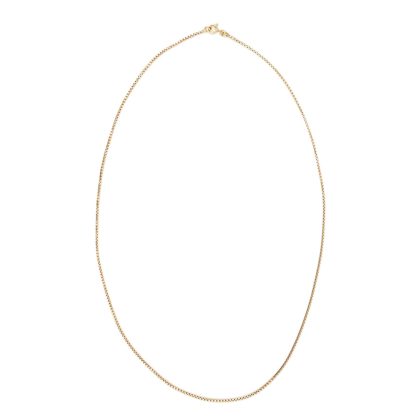 Venezianer Goldkette Gelbgold 14K 71cm Unisex Anhängerkette Goldschmuck chain gold
