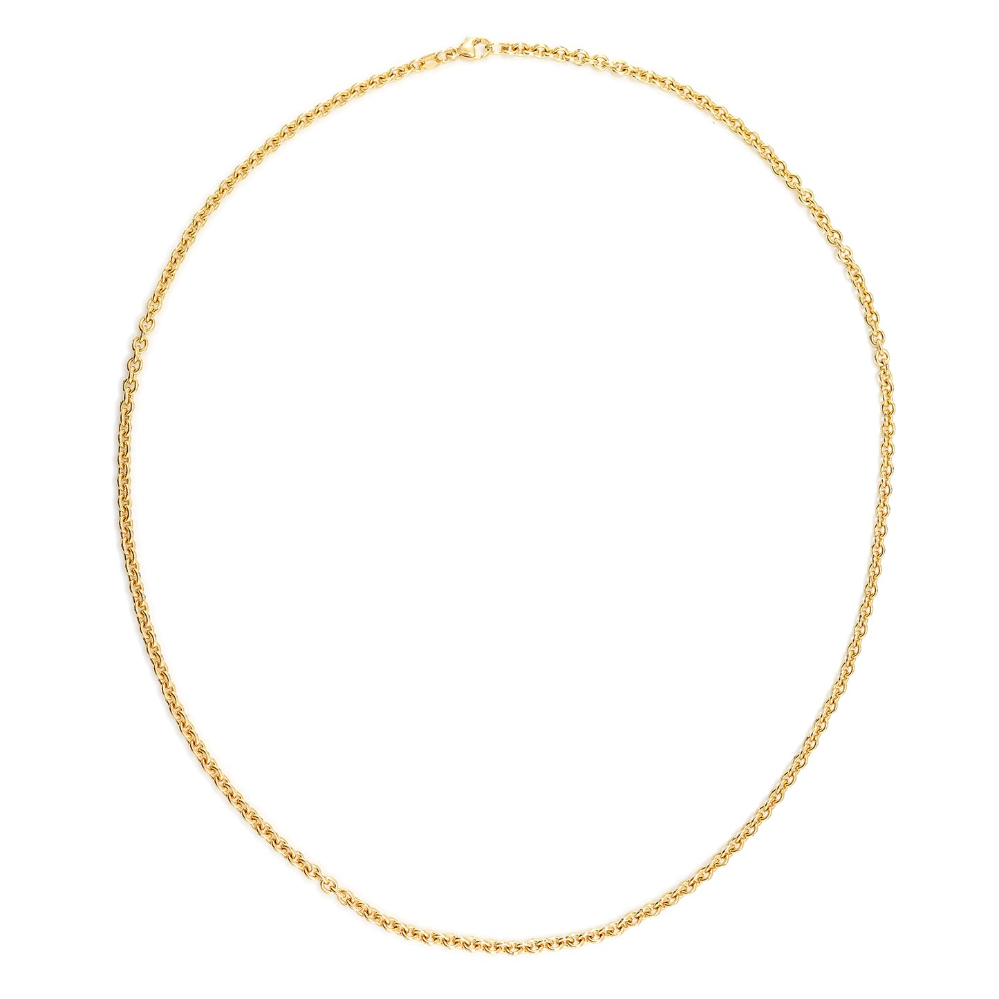 Ankerkette in Gelbgold 585 14K Halsschmuck Goldcollier Anhängerkette anchor chain