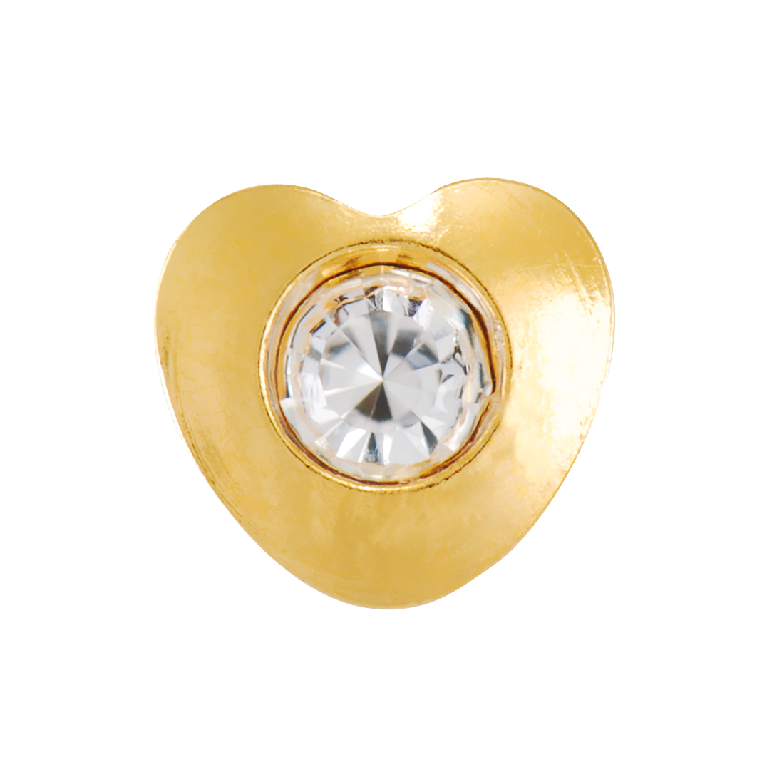 Kinder Studex Tiny Tips SENSITIVE EARS Ohrstecker Heartlite Crystal