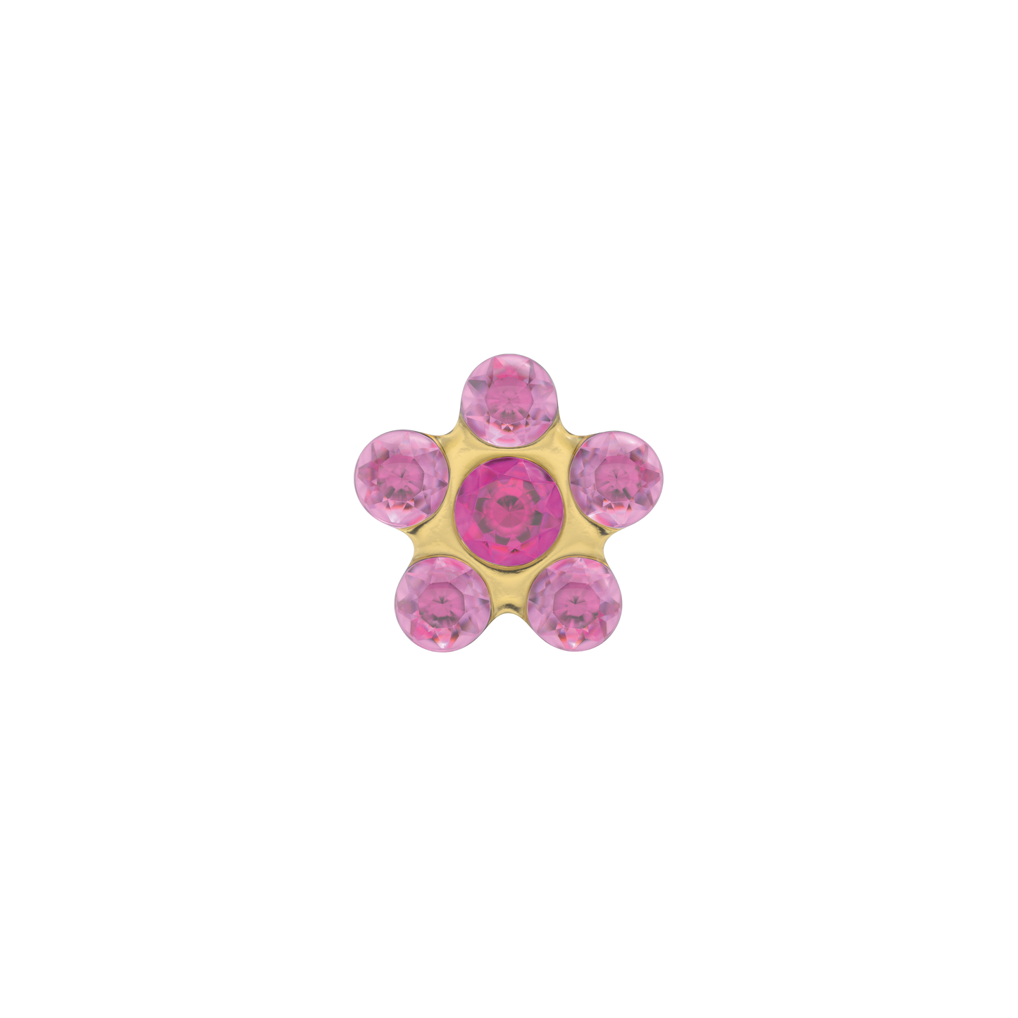 Nachfolgestecker Kinder Studex Tiny Tips SENSITIVE EARS Ohrstecker Blume rosa