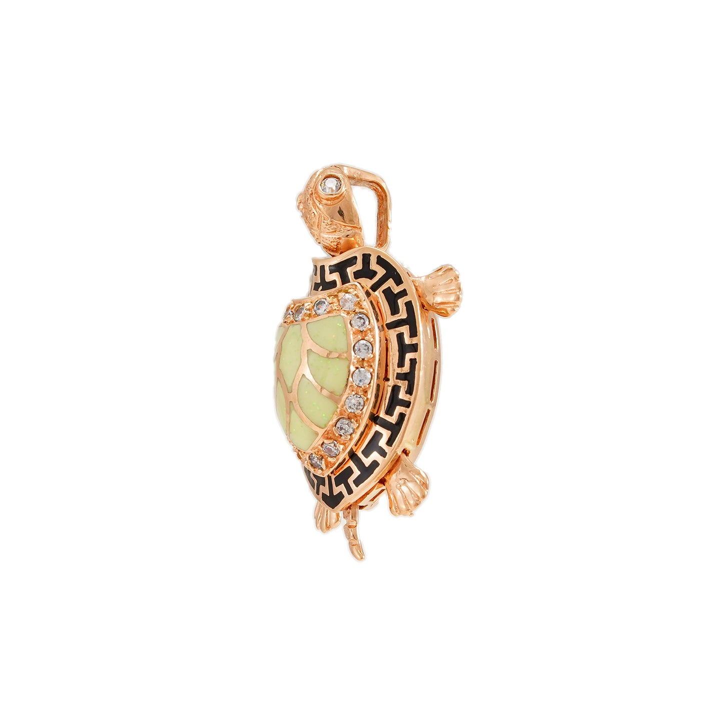 Schildkröte 585 Gold Anhänger