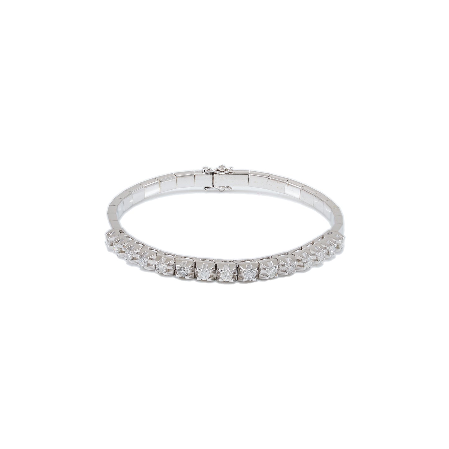 Diamant Armband Weißgold 18K