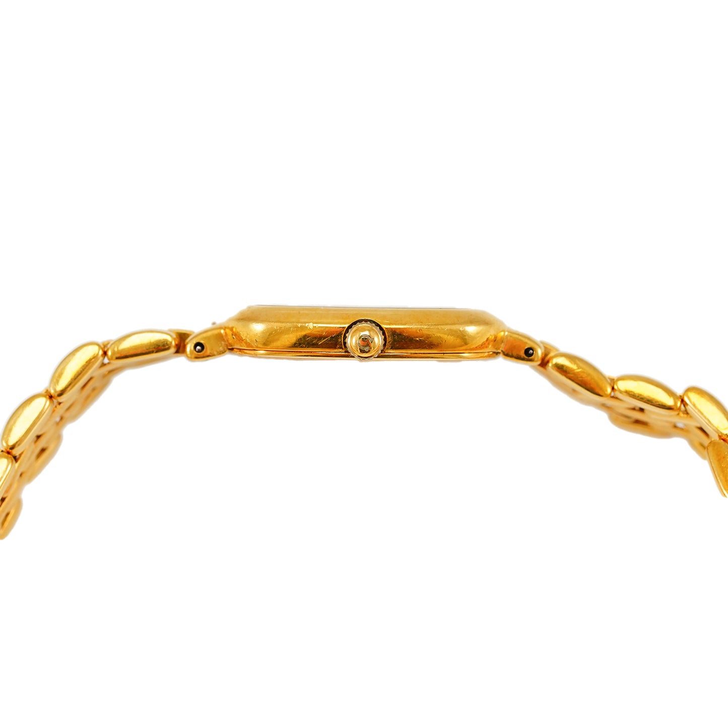 Vintage Armbanduhr Omega De Ville Quarz 18K Gelbgold Damenuhr 750 Gold 5953111