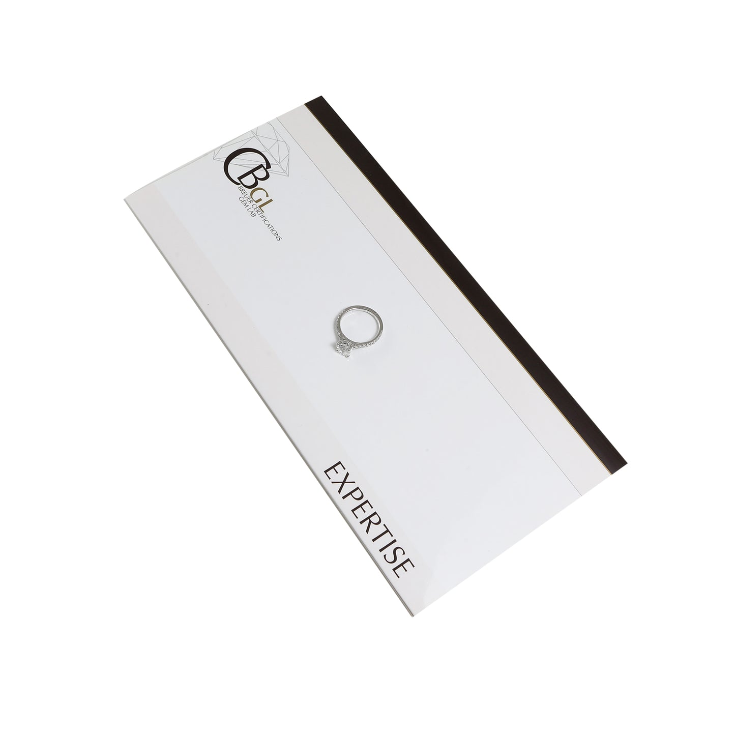 Engagement ring diamond ring 18K white gold ring with diamond women's jewelry gold ring