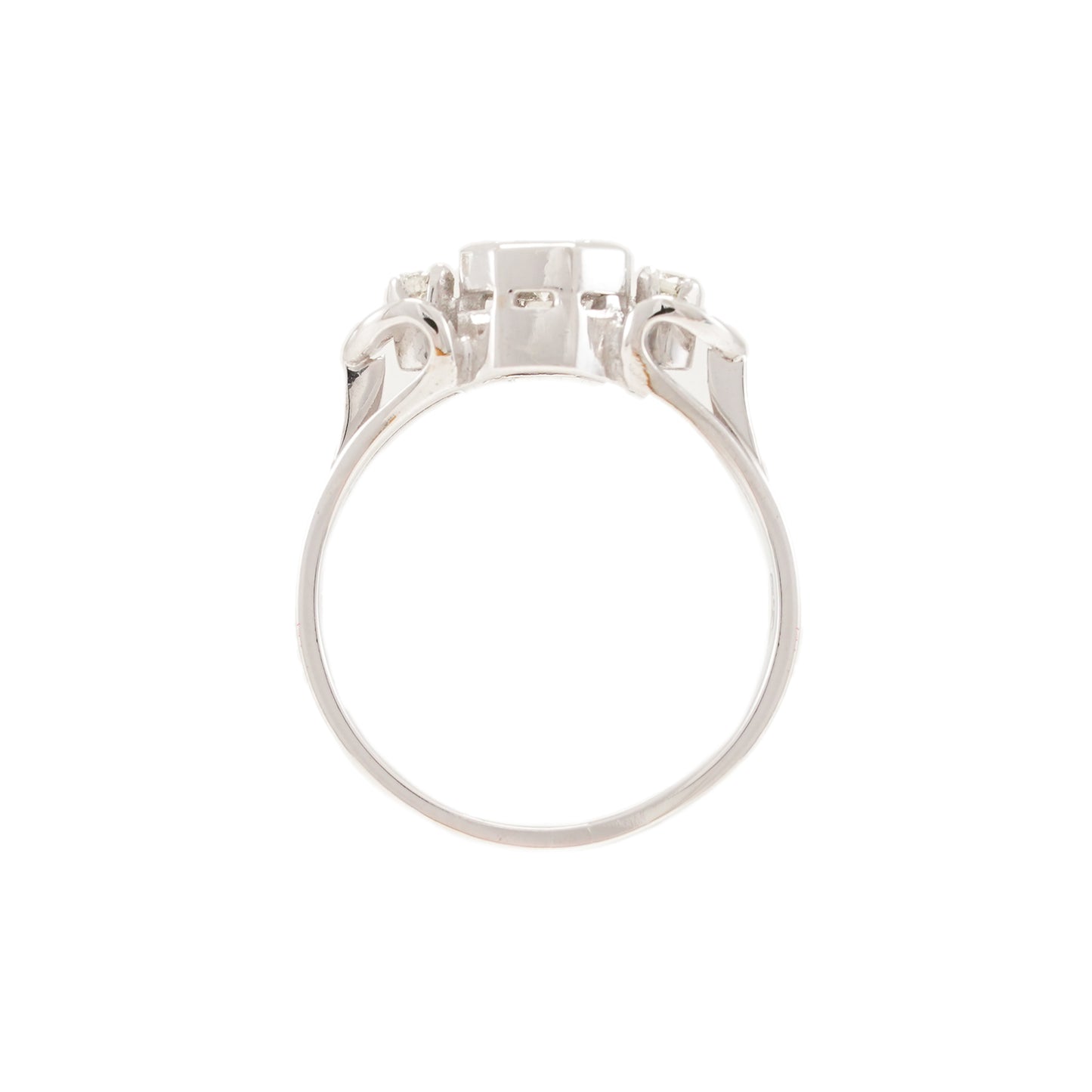 Damenring Diamantring Brilantring 585 Weißgold