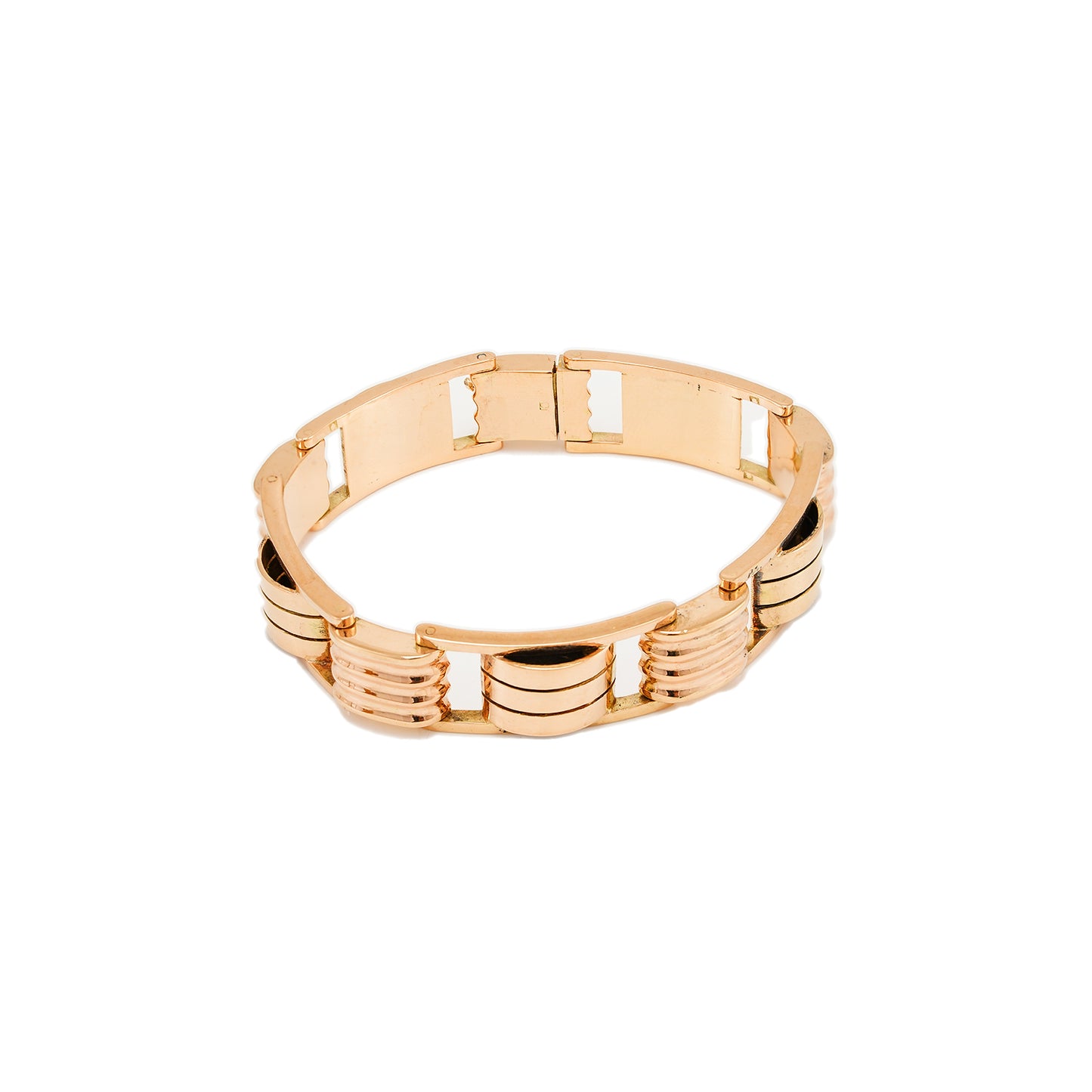 Vintage massives Armband Rosegold 14K 585 RotGold