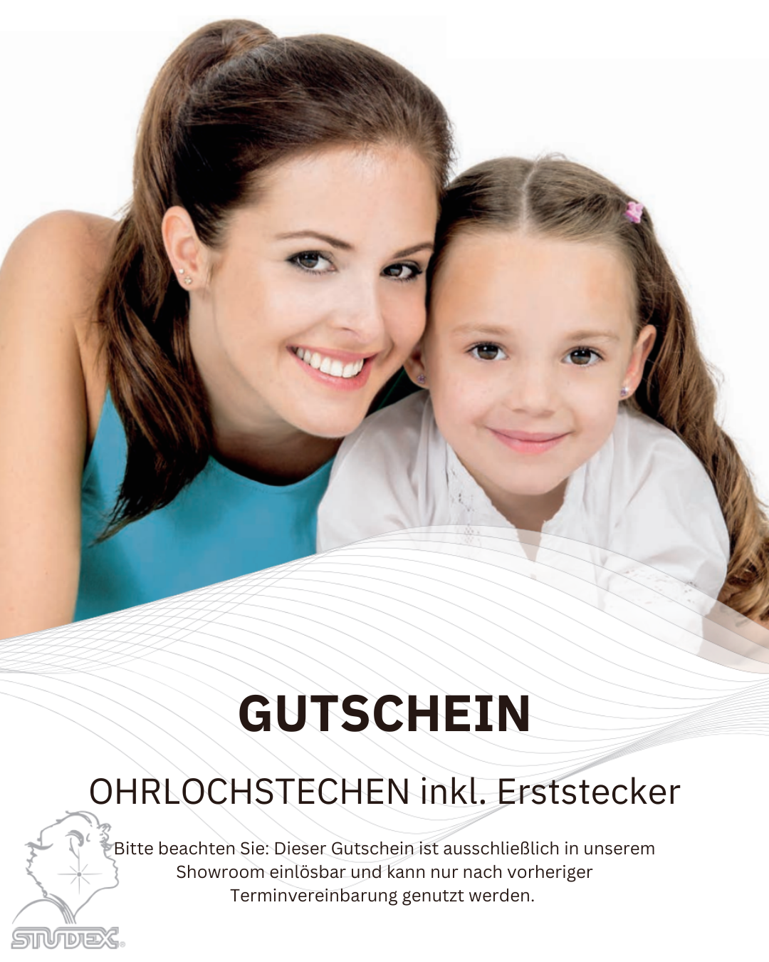Gutschein Ohrlochstechen Berlin STUDEX