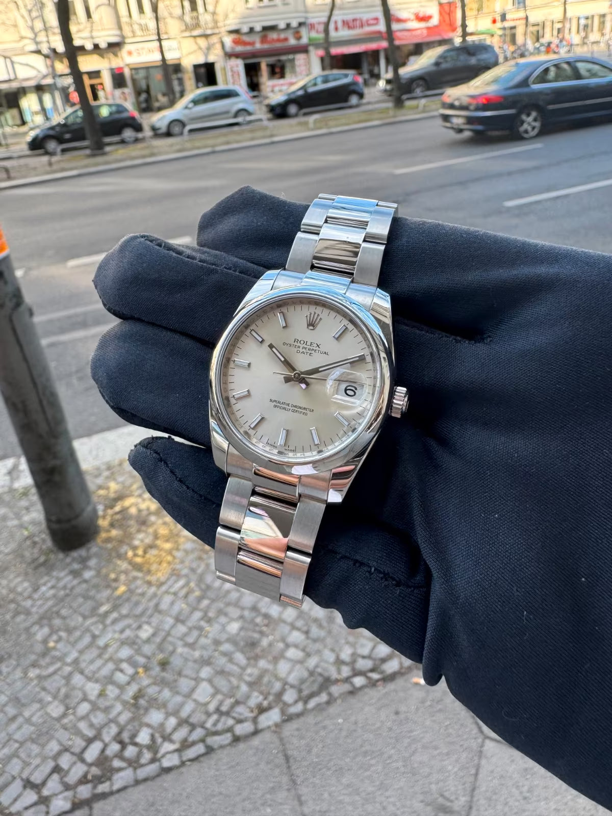 Rolex Datejust 34mm Ref. 115200 aus 2010