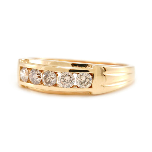 Diamantring Gelbgold 14K