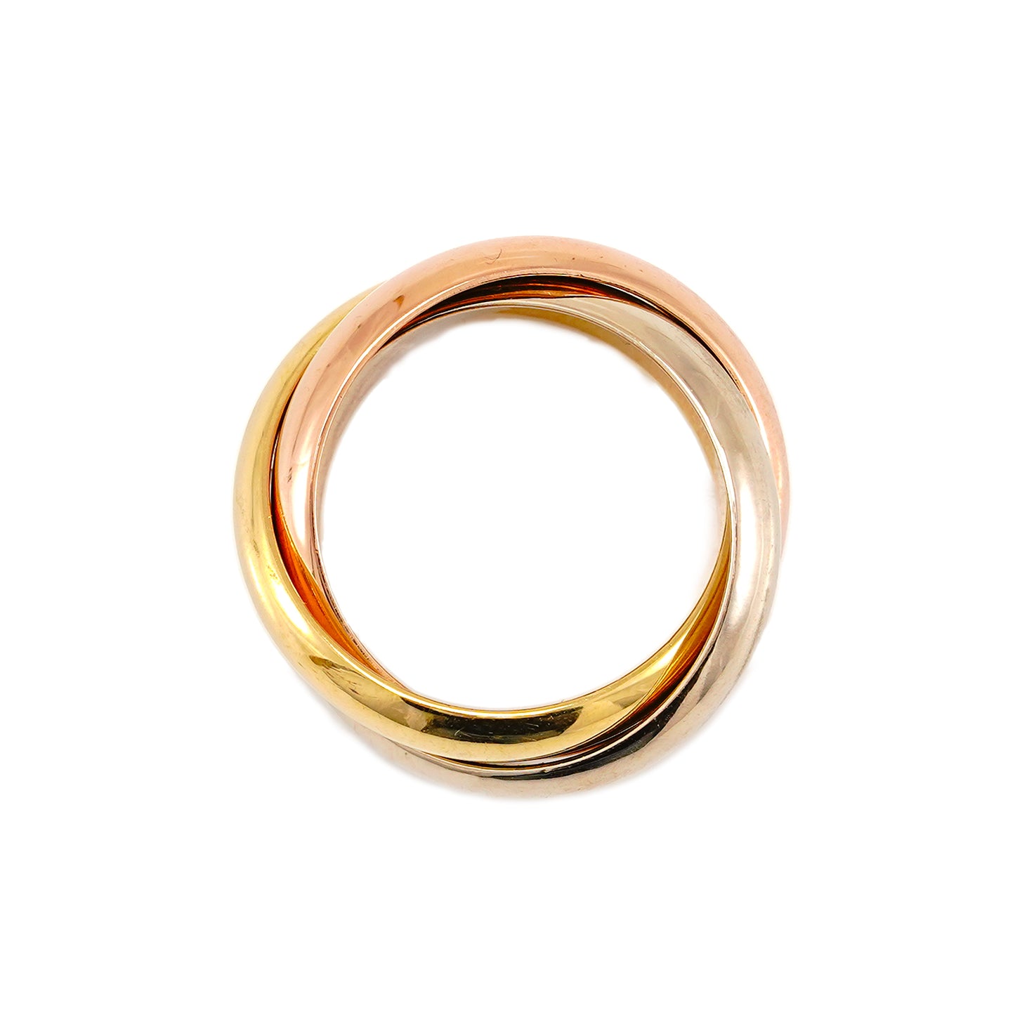 CARTIER TRINITY RING GELBGOLD WEISSGOLD ROTGOLD