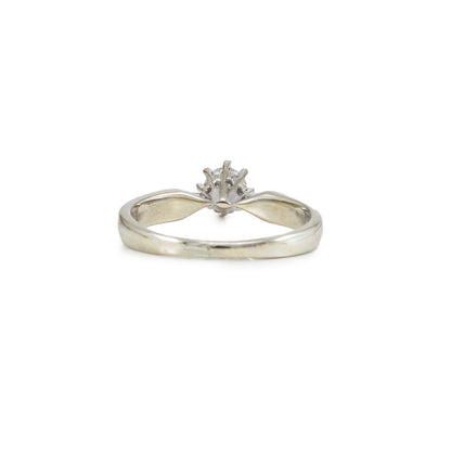 Verlobungsring Diamant Weissgold 750 18K Damenring Damenschmuck Diamantring