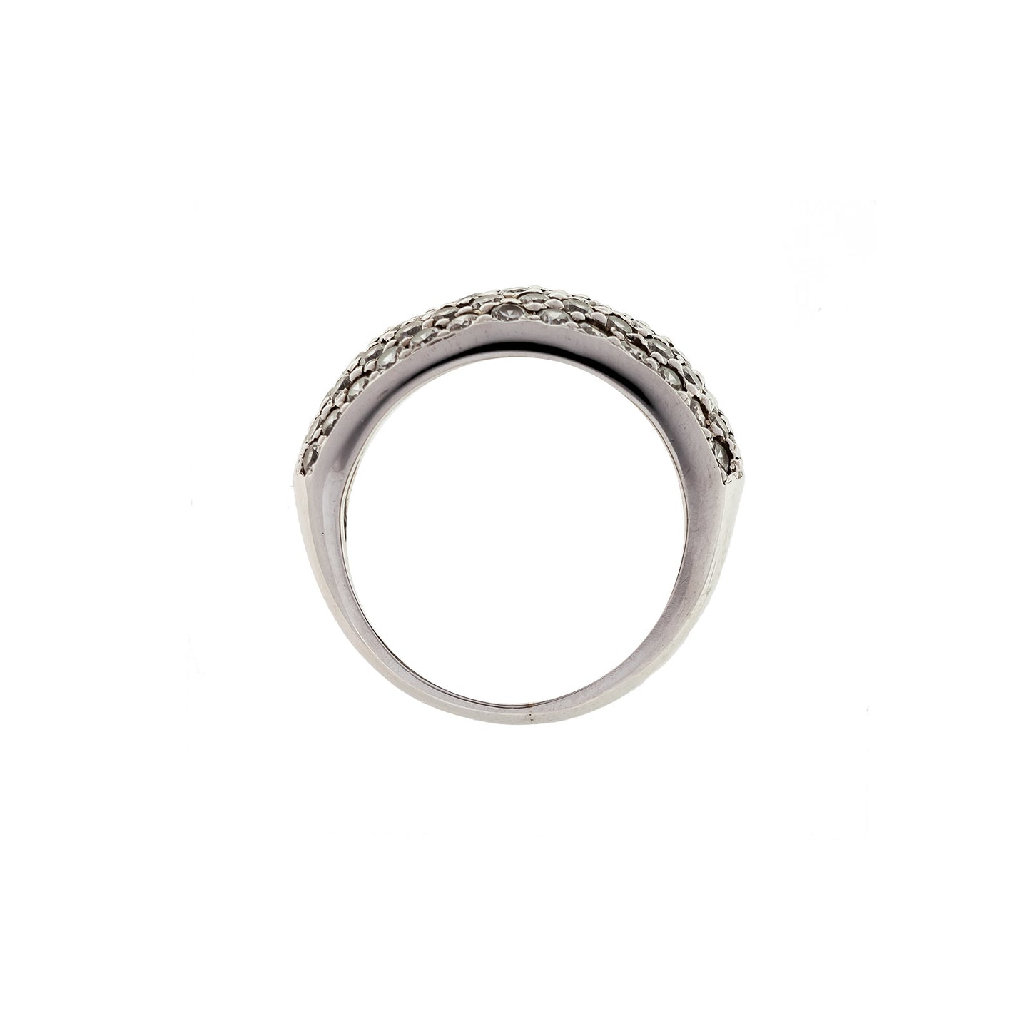 Diamond Pave Ring White Gold 14K Women's Jewelry Gold Ring Women's Ring diamond ring