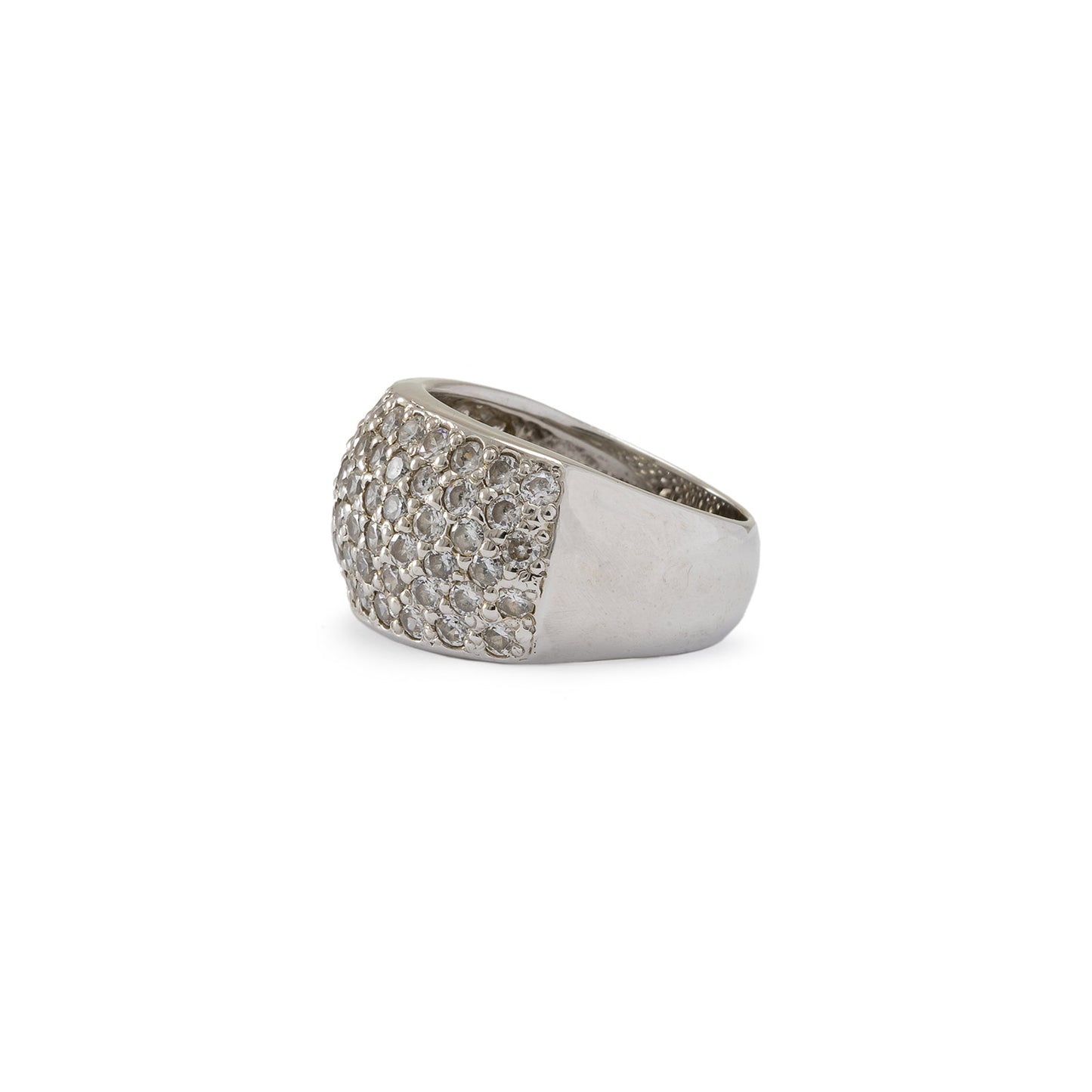 Diamond Pave Ring White Gold 14K Women's Jewelry Gold Ring Women's Ring diamond ring