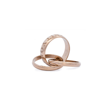 Cartier Ring Or Amour et Trinity Weissgold 750 18K Damenring Damenschmuck