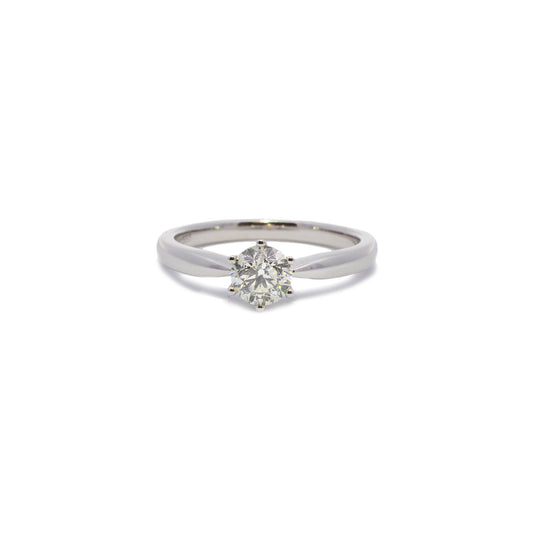 Engagement ring diamond white gold 14K women's ring women's jewelry engagement ring