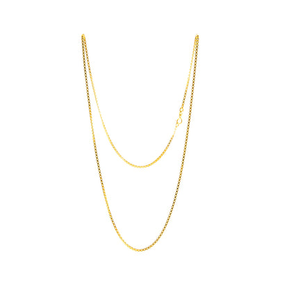 Venezianer Kette Gelbgold 18K Damenschmuck Herrenschmuck Anhängerkette Goldkette