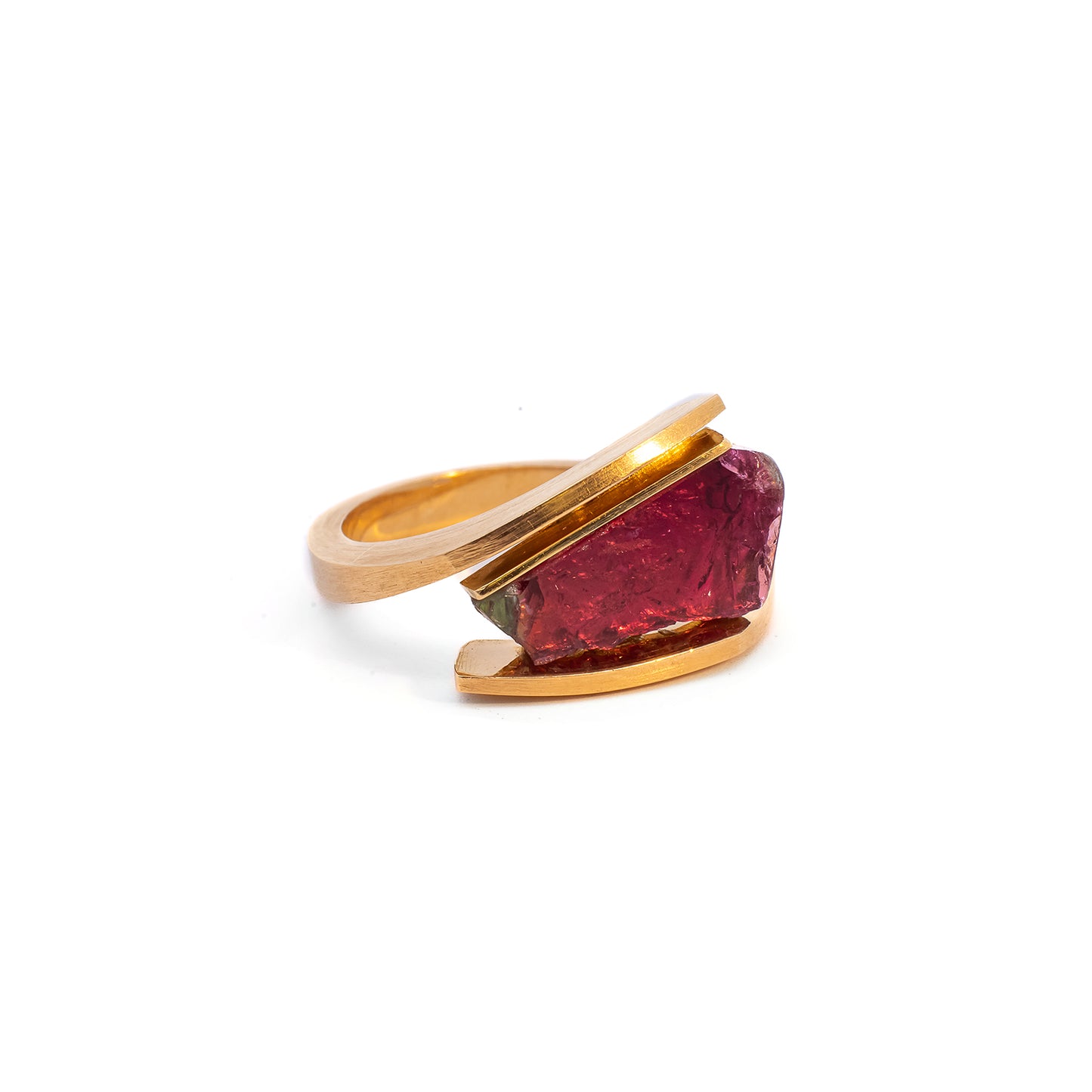 Turmalin Gelbgold Ring