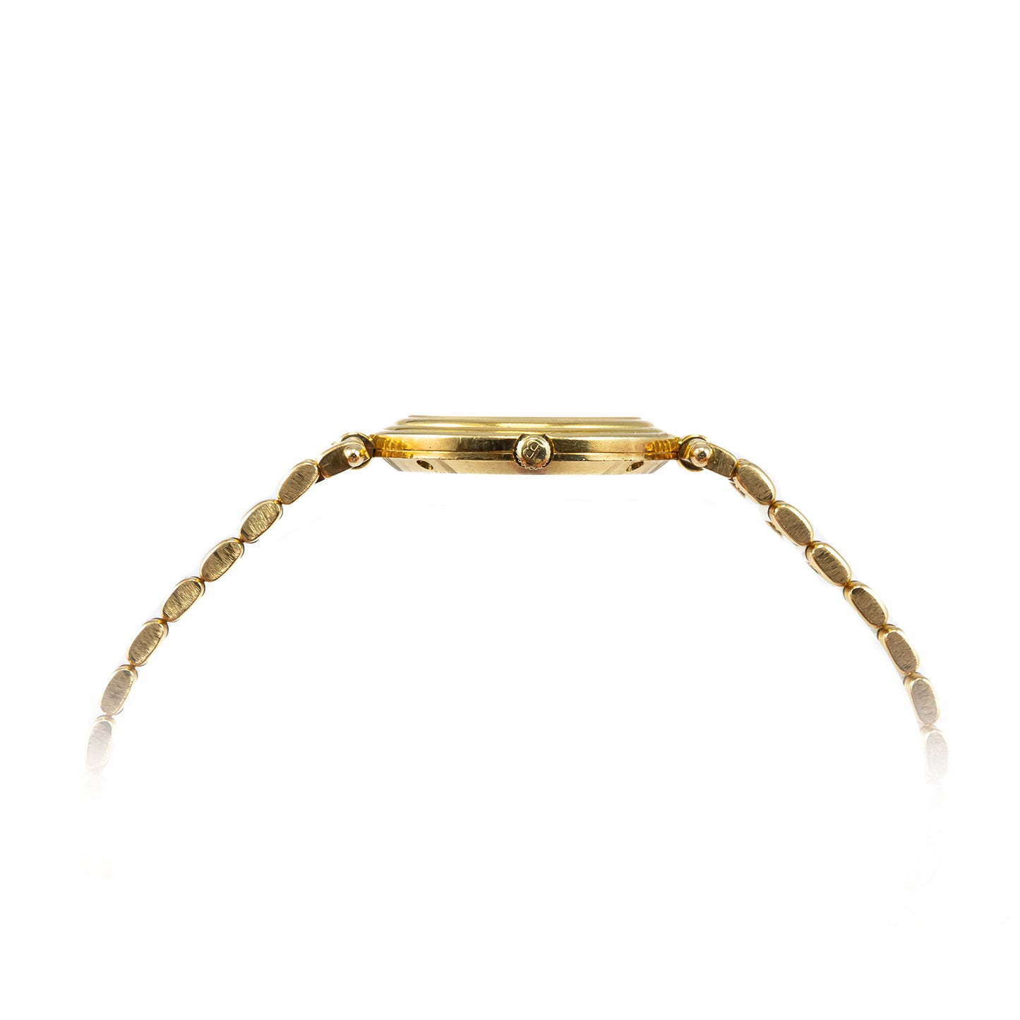 Bucherer 256.034 elegante Damenuhr Automatic 18K Gelbgold Armbanduhr Echtgold Vollgold