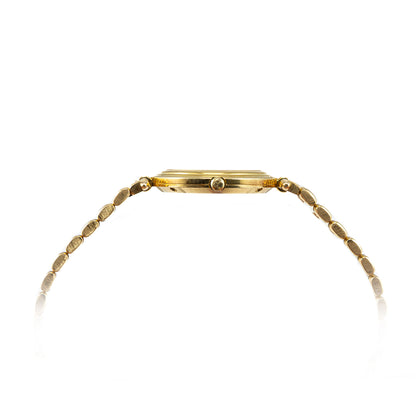 Bucherer 256.034 elegante Damenuhr Automatic 18K Gelbgold Armbanduhr Echtgold Vollgold