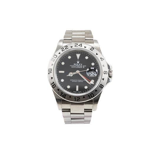 Rolex Explorer II  Ref. 16570 Edelstahl Armbanduhr Herrenuhr