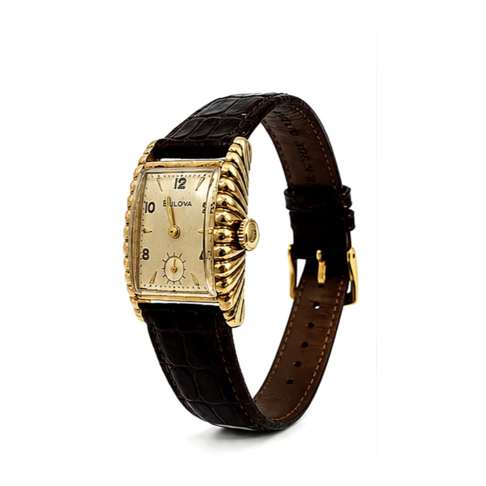 Vintage 1951 BULOVA L1 USA 'Westover' Handaufzug Klassiker läuft!