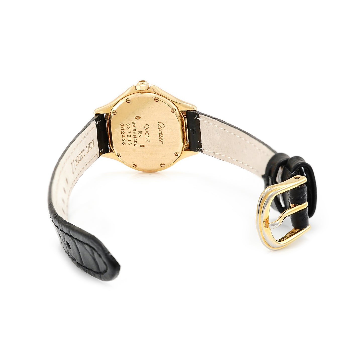 4 Armbanduhr Uhr Cartier Damenuhr