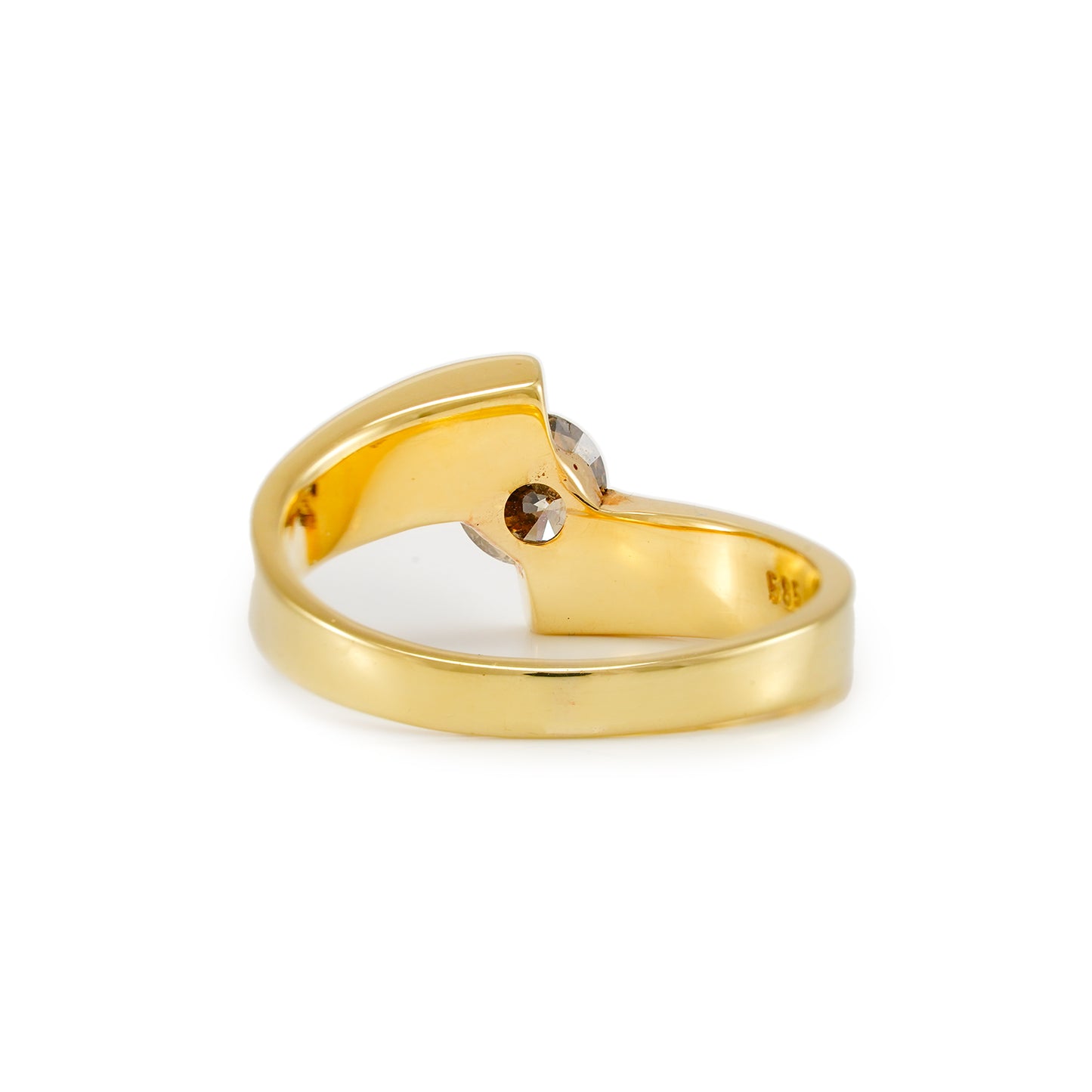 ring aus gold mit diaman