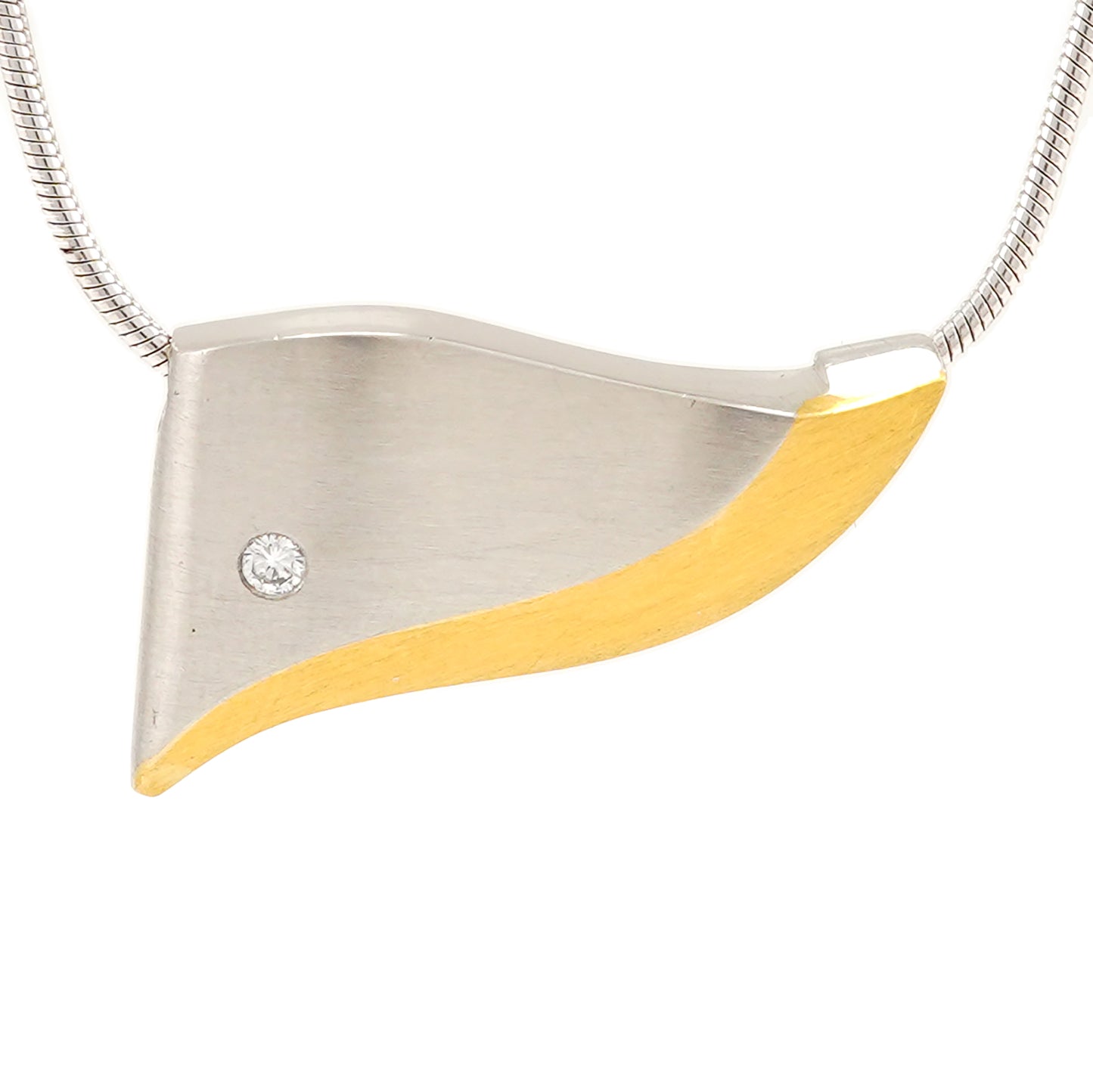 Diamond pendant 950 platinum yellow gold 750 women's jewelry chain pendant chain 925
