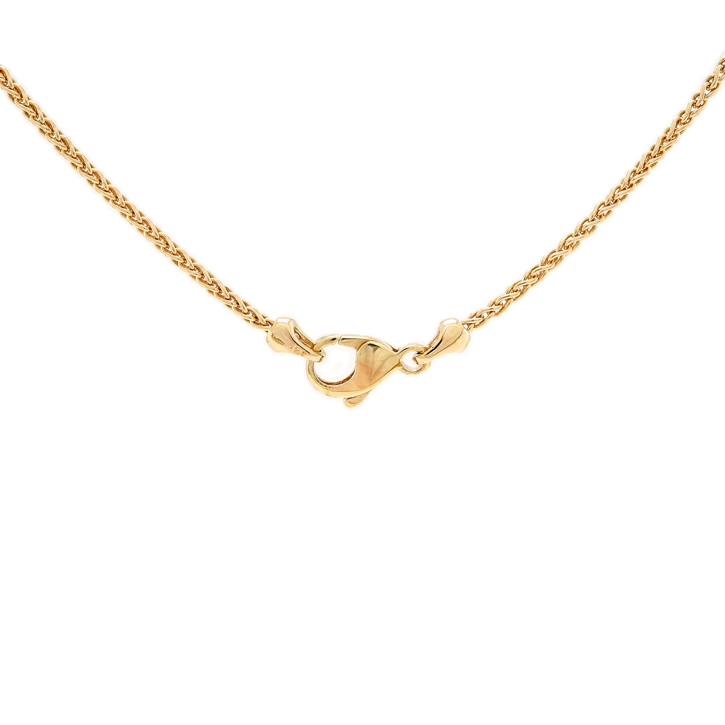 Vintage Diamantcollier Gelbgold 14K Damenschmuck Goldkette diamond necklace
