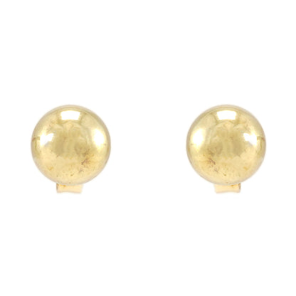 Stud earrings ball 8K yellow gold 333 women's jewelry earrings stud earrings