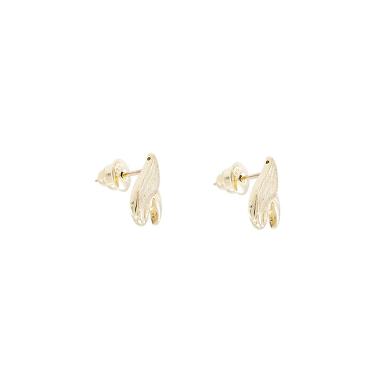 Stud earrings yellow gold 585 14K women's jewelry earrings gold jewelry set necklace