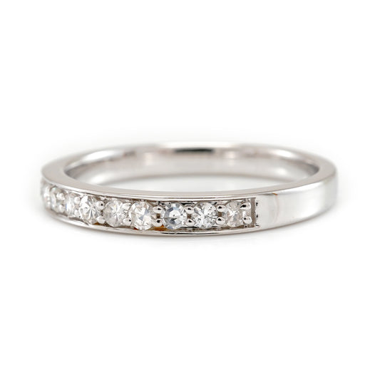Diamond ring wedding ring wedding ring 585 white gold 14K women's jewelry gold ring diamond ring