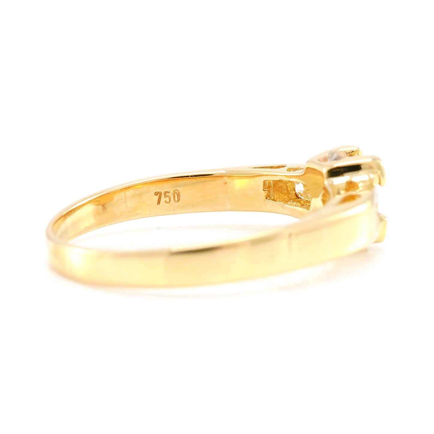 Verlobungsring Diamantring 750 Gold 18K Damenring Goldring engagement ring