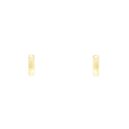 Bicolor hoop earrings yellow gold white gold 14K gold earrings women's jewelry gold jewelry