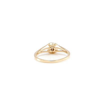 Engagement ring diamond ring 585 gold women's jewelry 14K gold ring engagement ring
