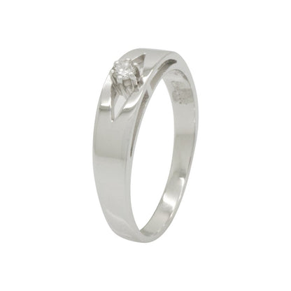 Damenring Diamantring 585 Weißgold Verlobungsring Ehering Partnerring RW 56