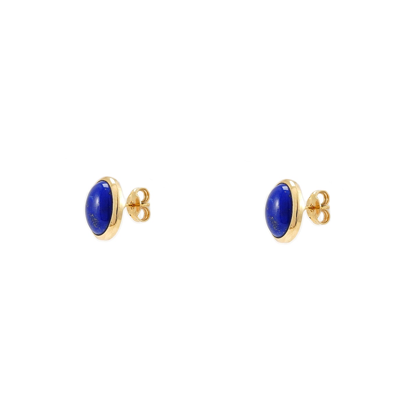 Ohrstecker Lapislazuli Gelbgold 18K Damenschmuck Goldohrringe gemstone earrings