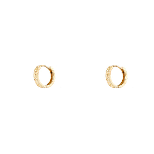 small earrings gold 333 hoop earrings patterned huggies women's jewelry gift