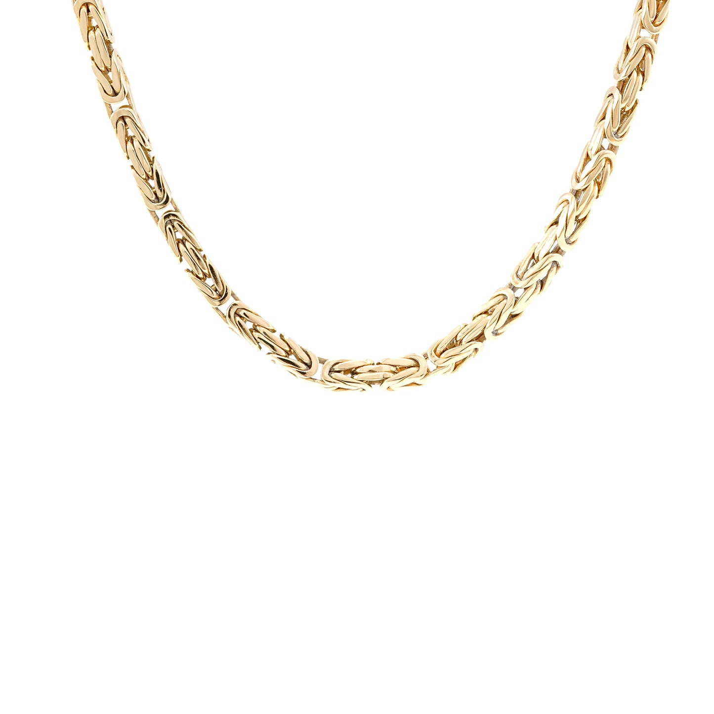 Königskette 3mm Damenkette 750 Gold 18K Goldschmuck Goldkette necklace Halskette