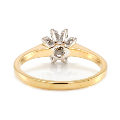 CHRIST diamond ring engagement ring 750 gold women's jewelry diamond ring