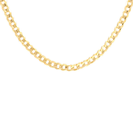 Curb chain gold chain yellow gold 18K gold 750 necklace pendant chain necklace
