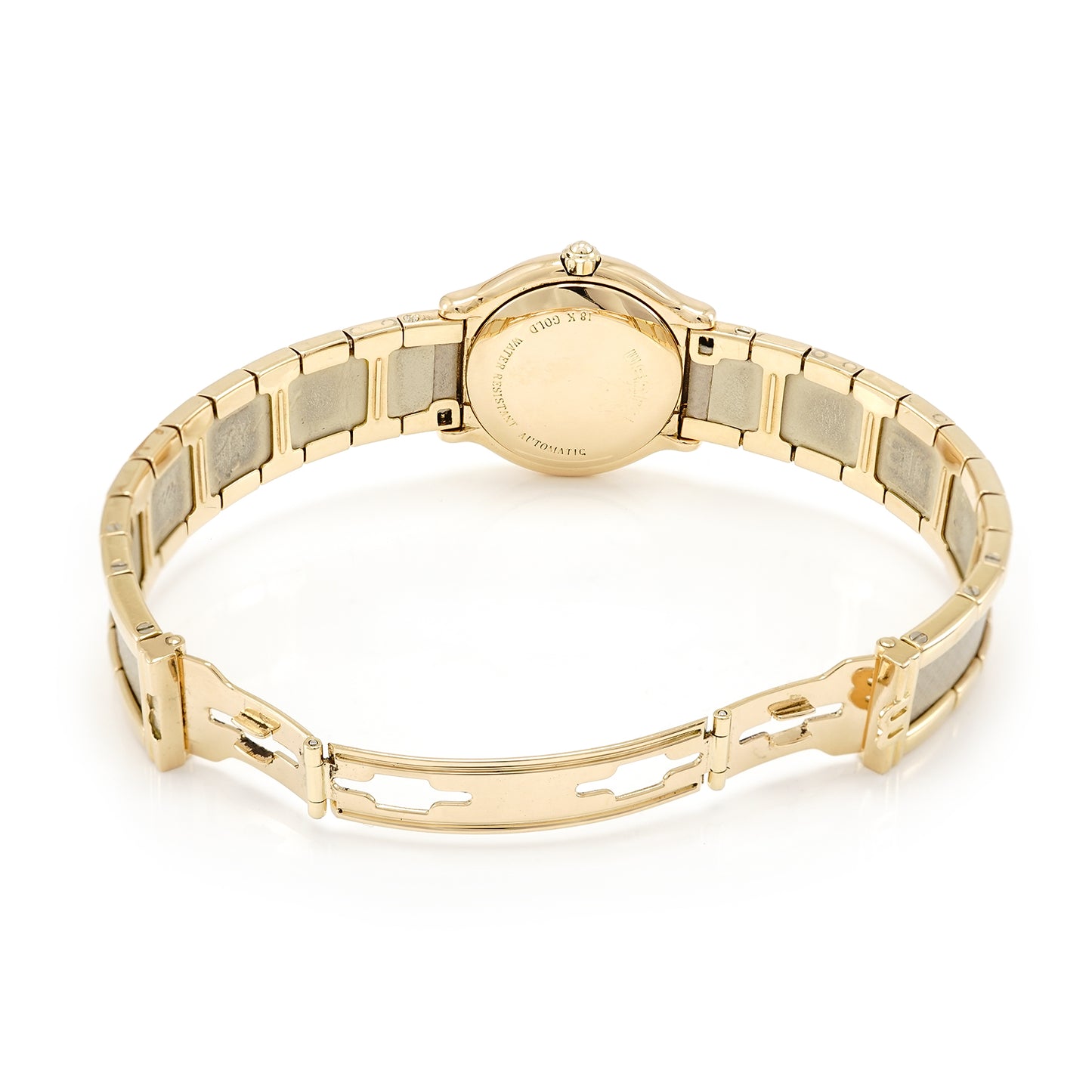 elegant women's watch WEMPE le bracelet gold 750 18K wristwatch automatic date