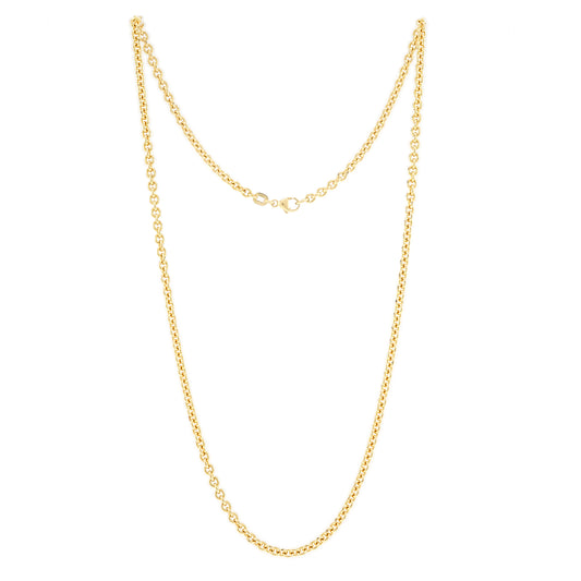 Anchor chain in yellow gold 585 14K necklace gold necklace pendant chain anchor chain