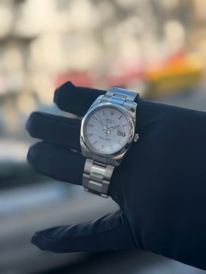 Rolex Datejust 34mm Ref. 115200 Full Set