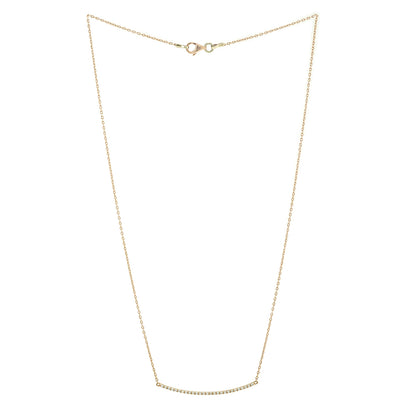 Rosegold Collier Kette 585 Diamanten Brillanten Damenschmuck Halsschmuck 41cm