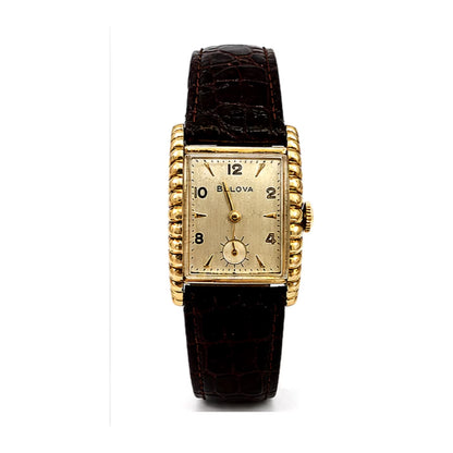 Vintage 1951 BULOVA L1 USA 'Westover' Handaufzug Klassiker läuft!